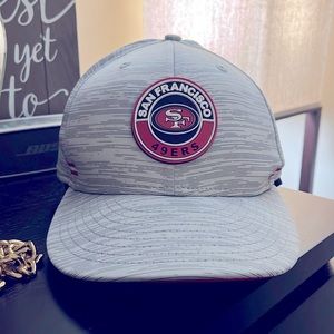 San Francisco 49ers gray new air 950 hat